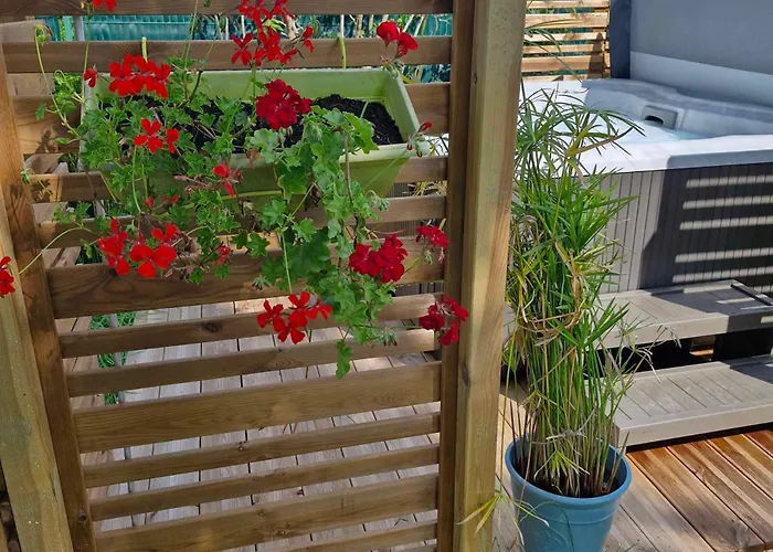 Jacuzzi/spa Privatif Perce Neige Kemp Plombières-les-Bains